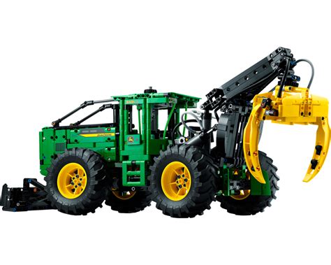 lego mini skid steer|john deere skidder lego set.